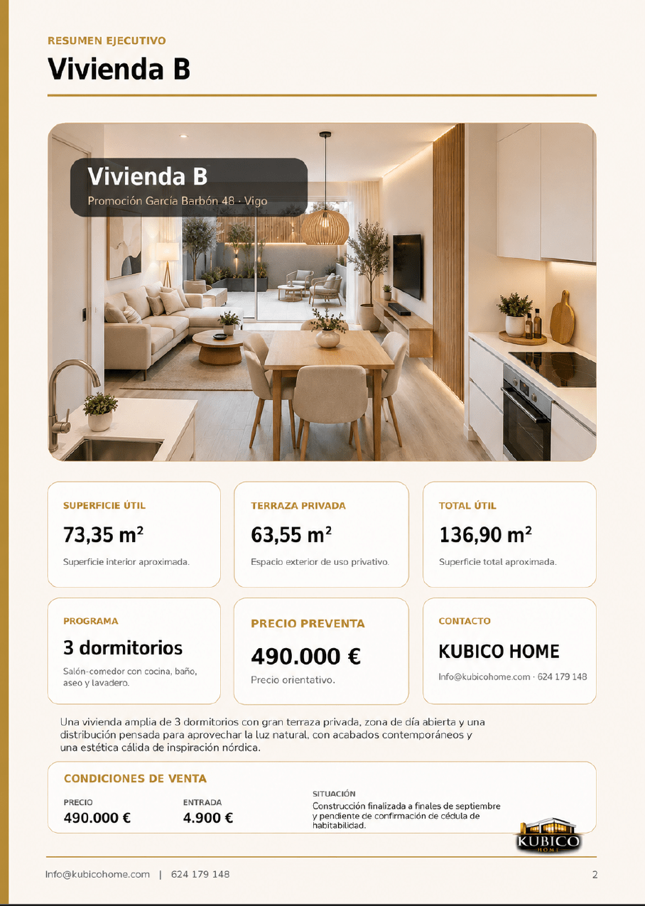 resumen Vivienda B